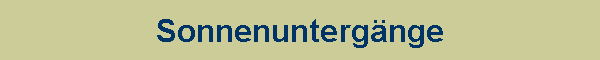 Sonnenuterg�nge